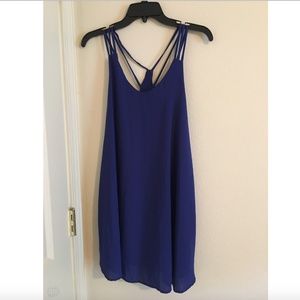 Royal Blue Chiffon Sundress
